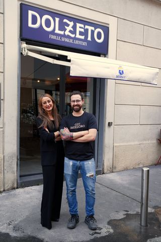 Sandra Tasca e il team di Dolzeto